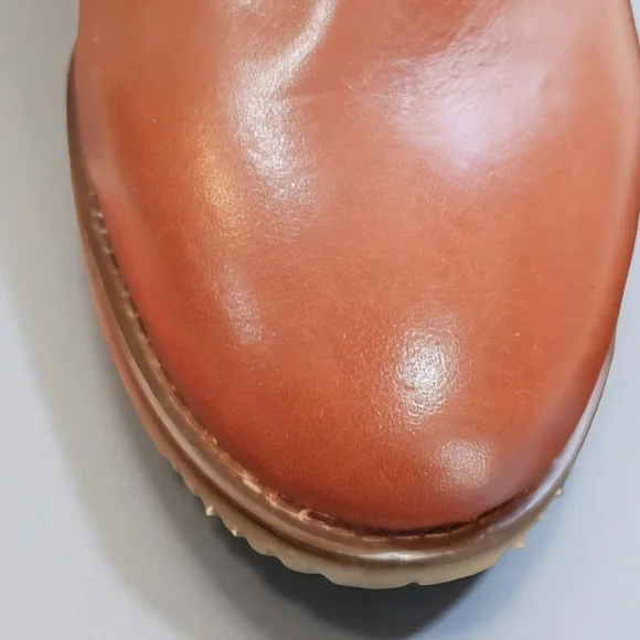 Xena Workwear Women's Gravity Work Shoes Steel Toe Sz 9.5 Cognac Brown - Picture 11 of 15